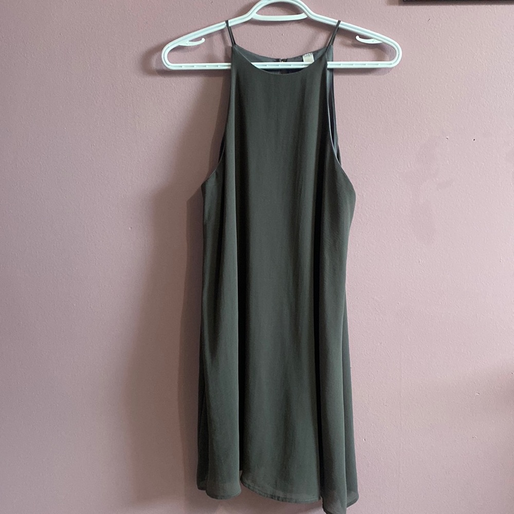 Dark grey dress